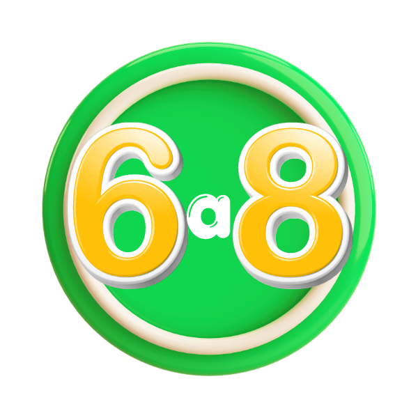 6 a 8