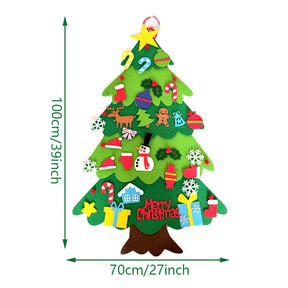 ÁRVORE DE NATAL INTUITÍVA COM DIVERSOS ENFEITES