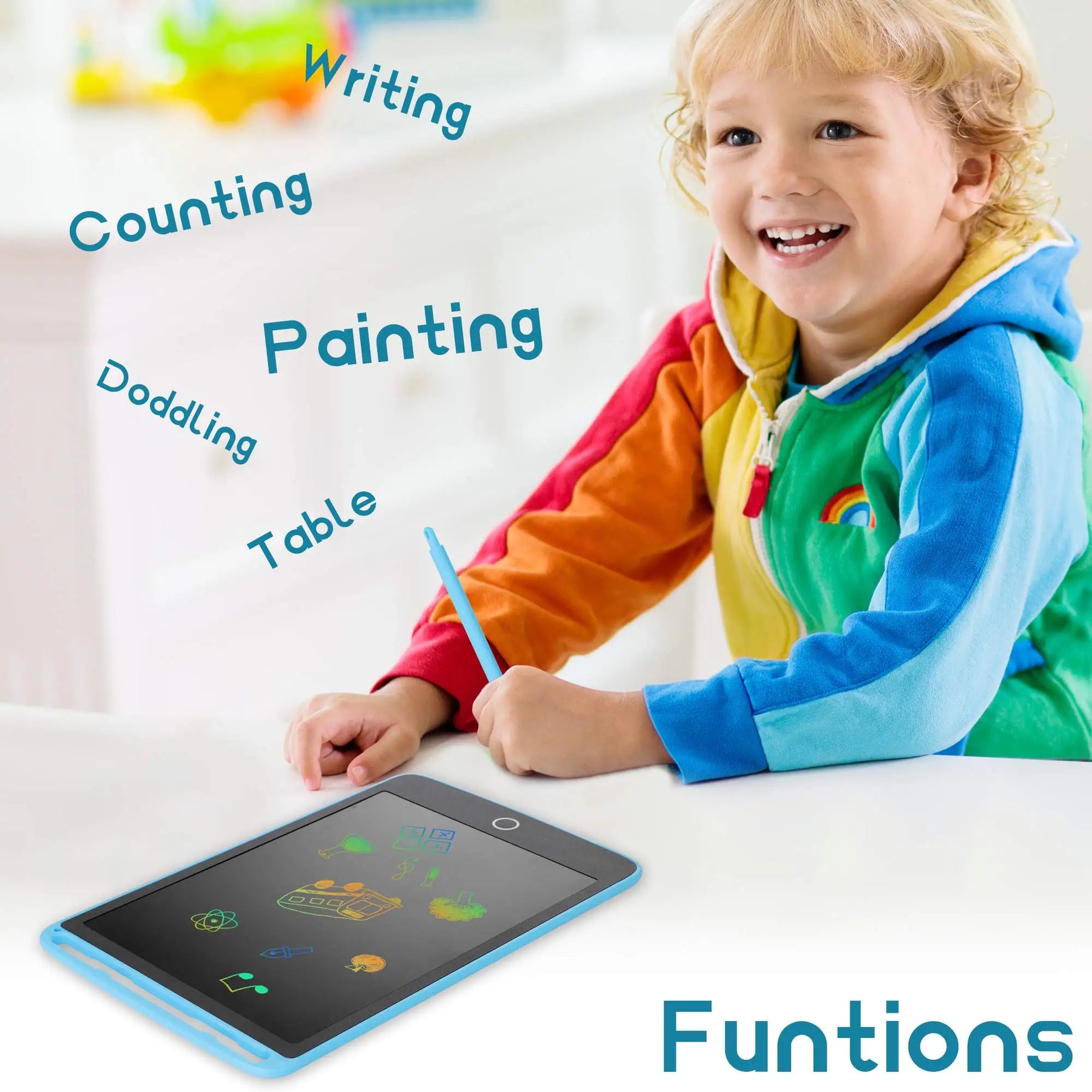 TABLET EDUCIONAL PARA PINTURA - Infantil ( diversos tamanhos e cores )